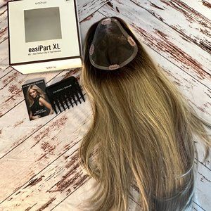 Jon Renau  easiPart HD XL 18" | HF Synthetic Hair Topper (Mono Top) 12FS8